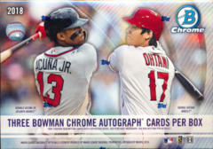 2018 Bowman Chrome MLB Baseball HTA Box